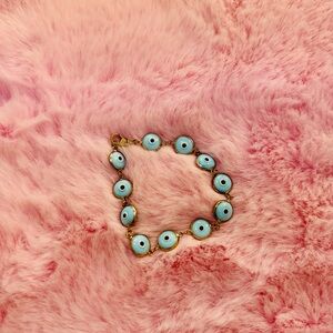 Sterling silver Evil Eye Bracelet